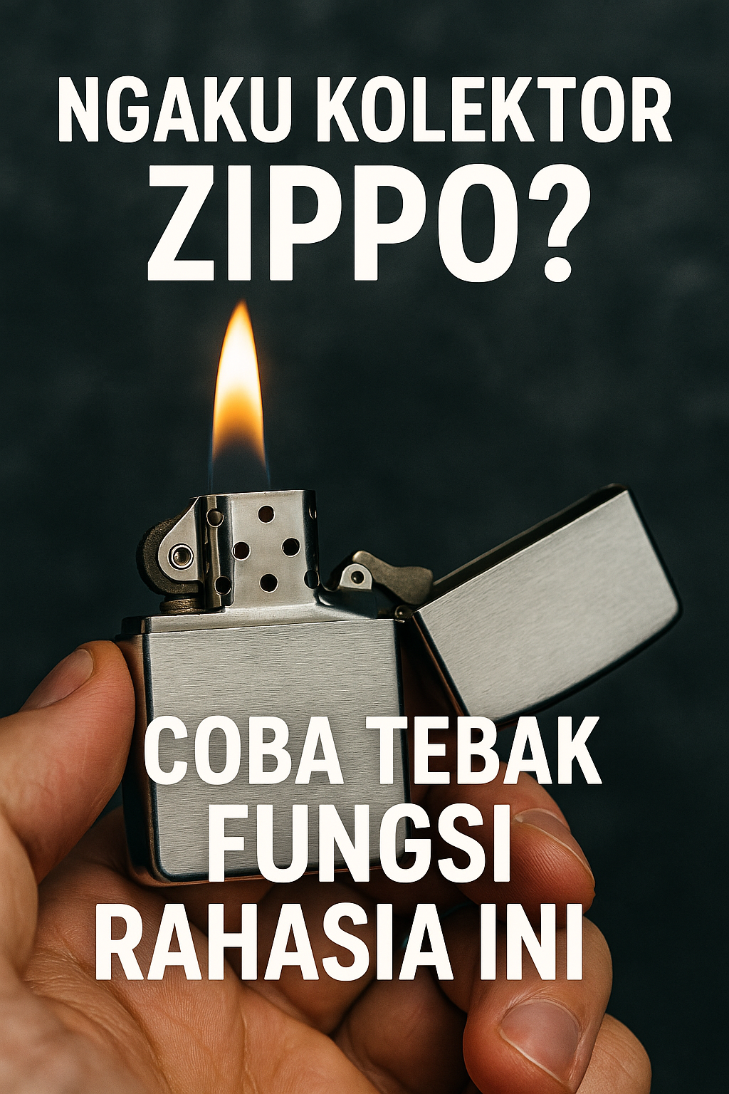 Ngaku Kolektor Zippo?