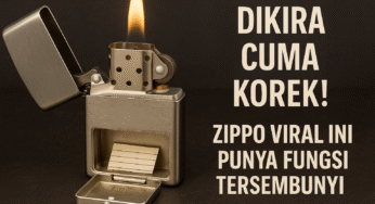 Dikira Cuma Korek! Zippo Viral Ini Punya Fungsi Tersembunyi & Makna Mendalam