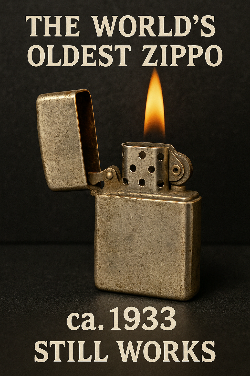 Zippo Tertua di Dunia Muncul Lagi? Begini Bentuknya Sekarang!