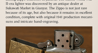 Zippo Langka 1941 Ini Ditemukan di Bali! Kolektor Jakarta Geger!