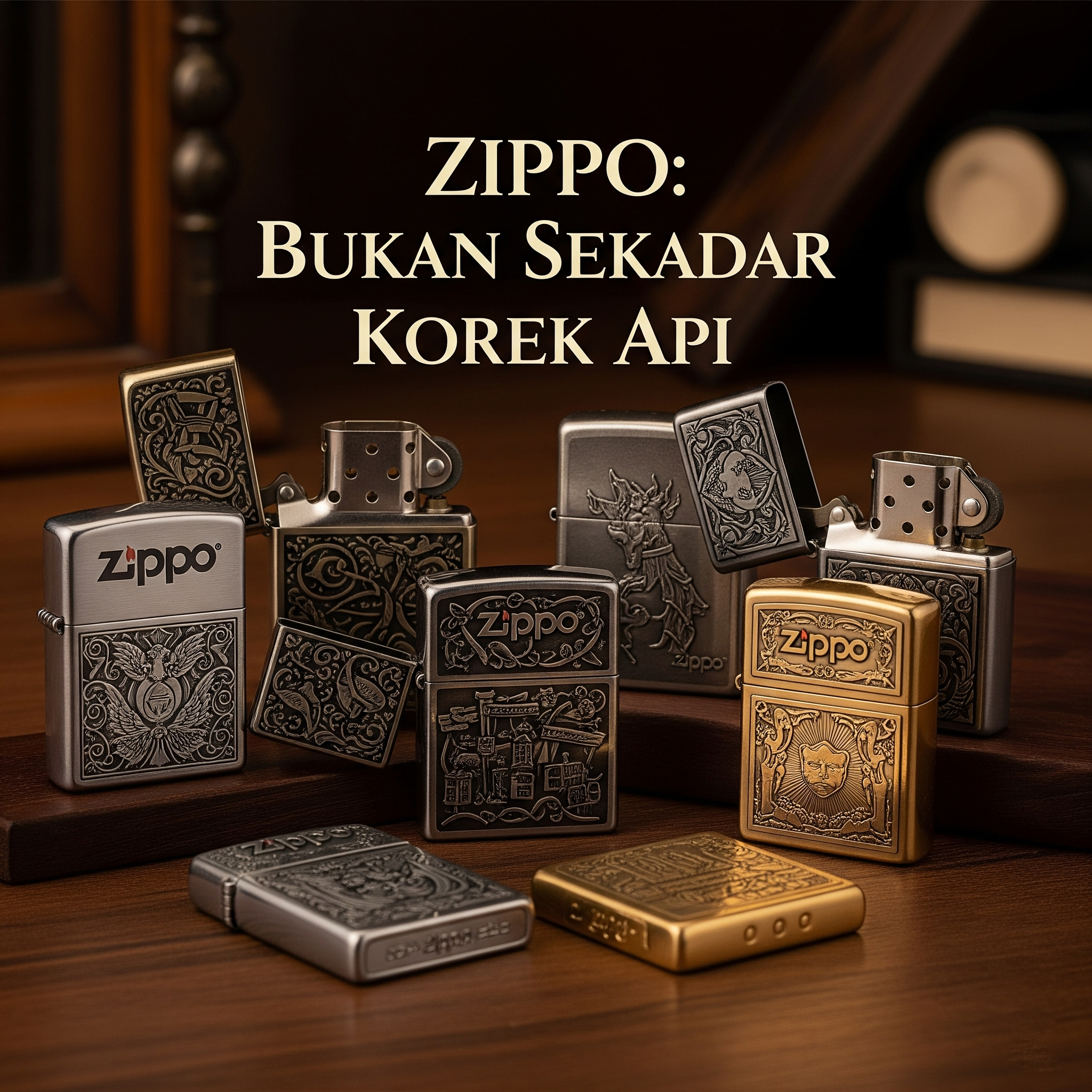 Zippo Tak Sekadar Korek! Lihat Transformasinya Jadi Barang Kolektor Mahal