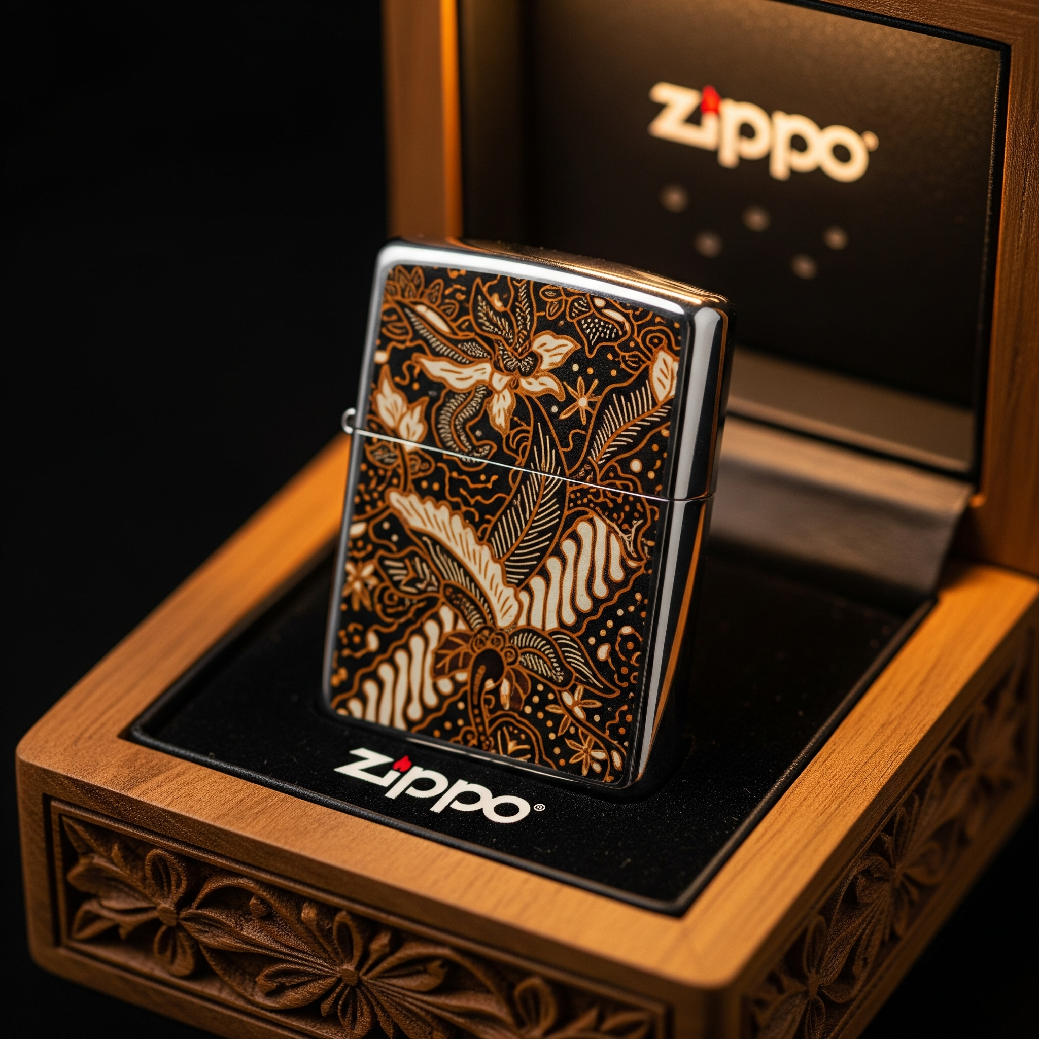 Zippo Batik Indonesia Diburu Kolektor Dunia, Desainnya Unik!
