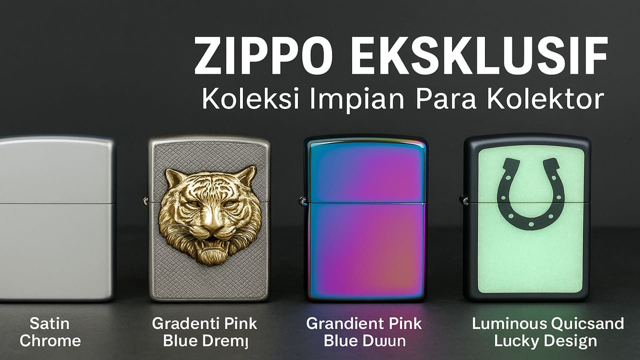 Korek Api Sultan! Intip 5 Koleksi Zippo Terbaik Incaran Para Kolektor