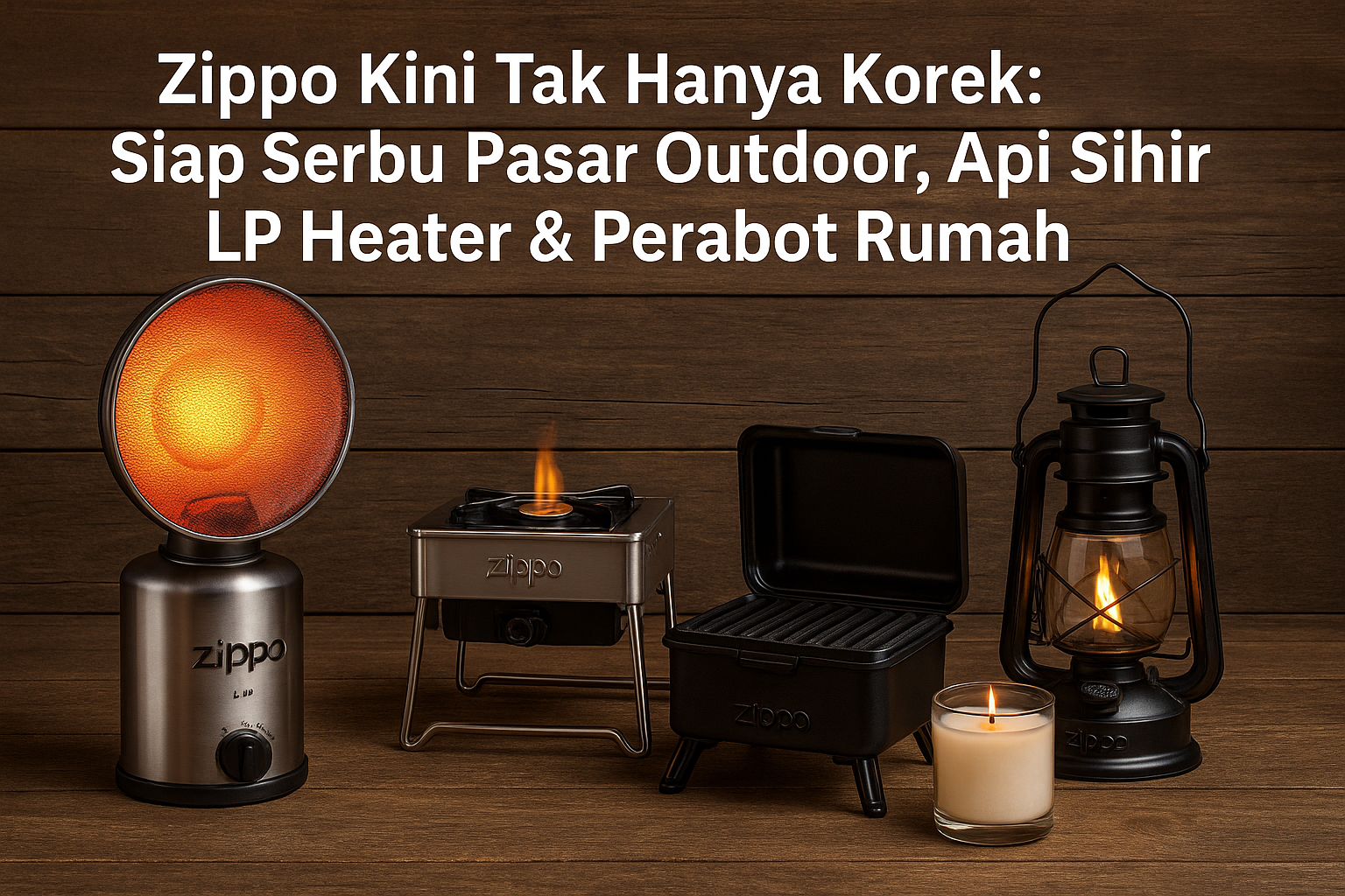 Zippo Siap Serbu Pasar Outdoor