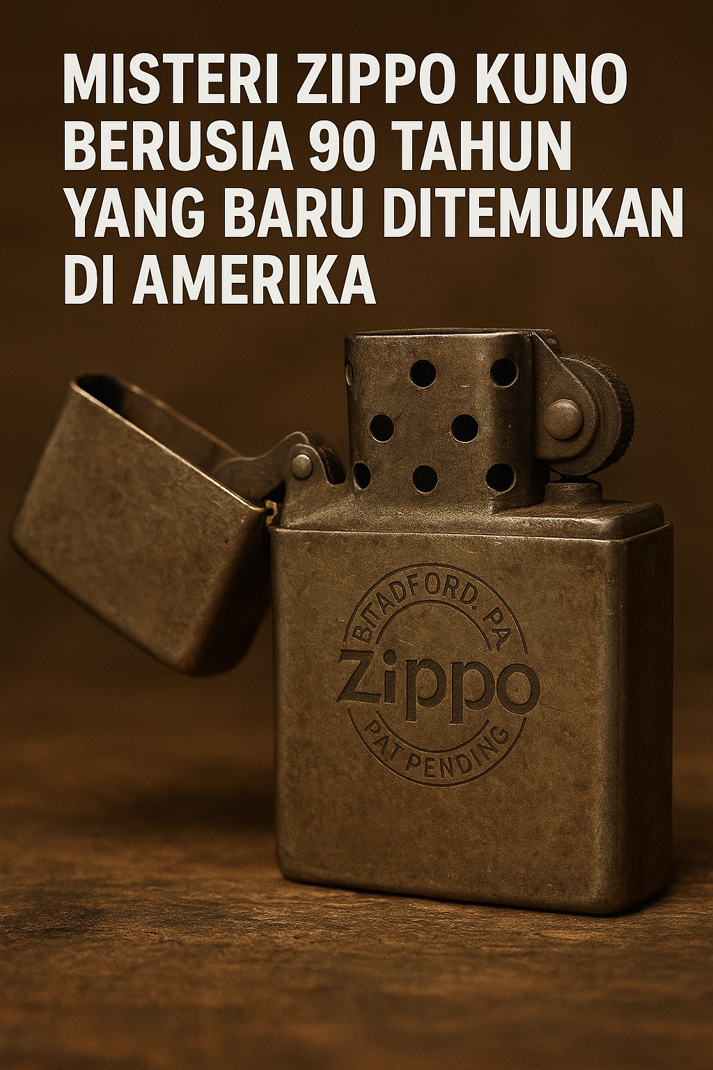 Misteri Zippo Kuno Berusia 90 Tahun