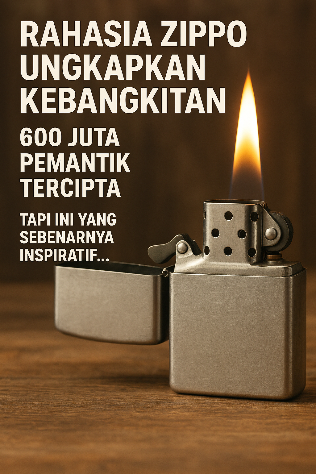 Rahasia Zippo kebangkitan Pemantik