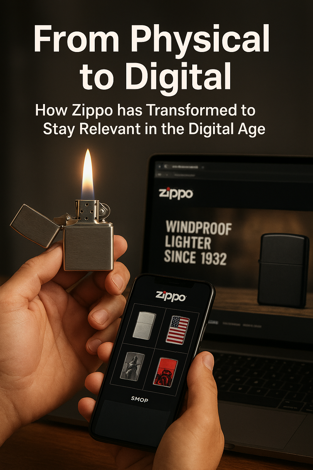 Zippo Bertransformasi Digital
