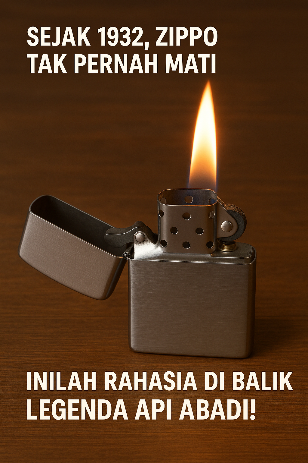 Sejak 1932 Zippo Tak Pernah Mati