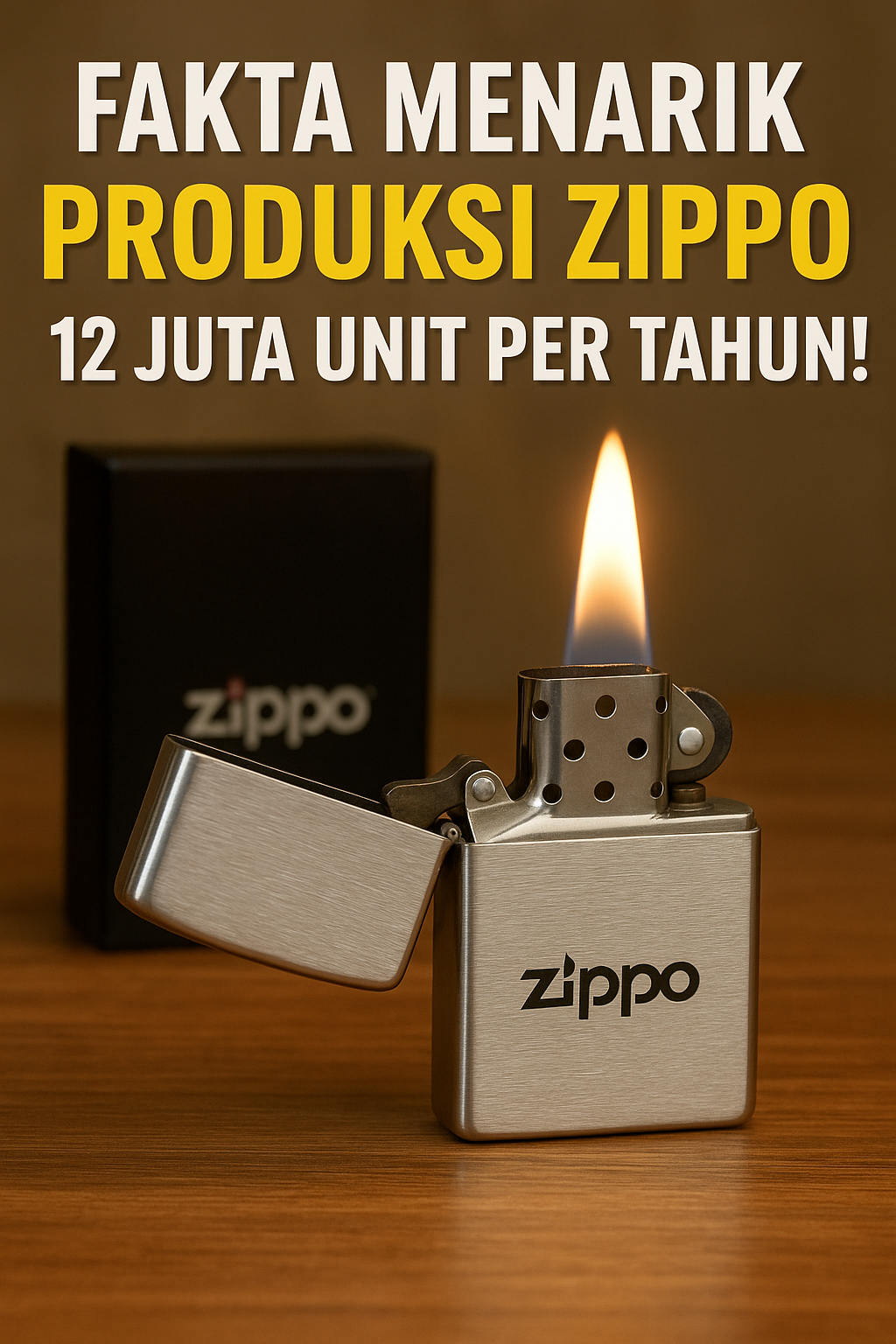 Fakta mengejutkan Zippo