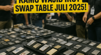 Acara Kolektor Zippo Antarkota Ini Banjir Penggemar! Kamu Wajib Ikut Swap Table Juli 2025!