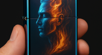 Desain Zippo Hologram Pertama di Dunia! Terlihat Berubah Saat Diputar