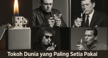 Tokoh Dunia dan Mengenal Zippo yang Paling Setia Pakai Korek Ikonik Ini Sejak Dekade Lalu!