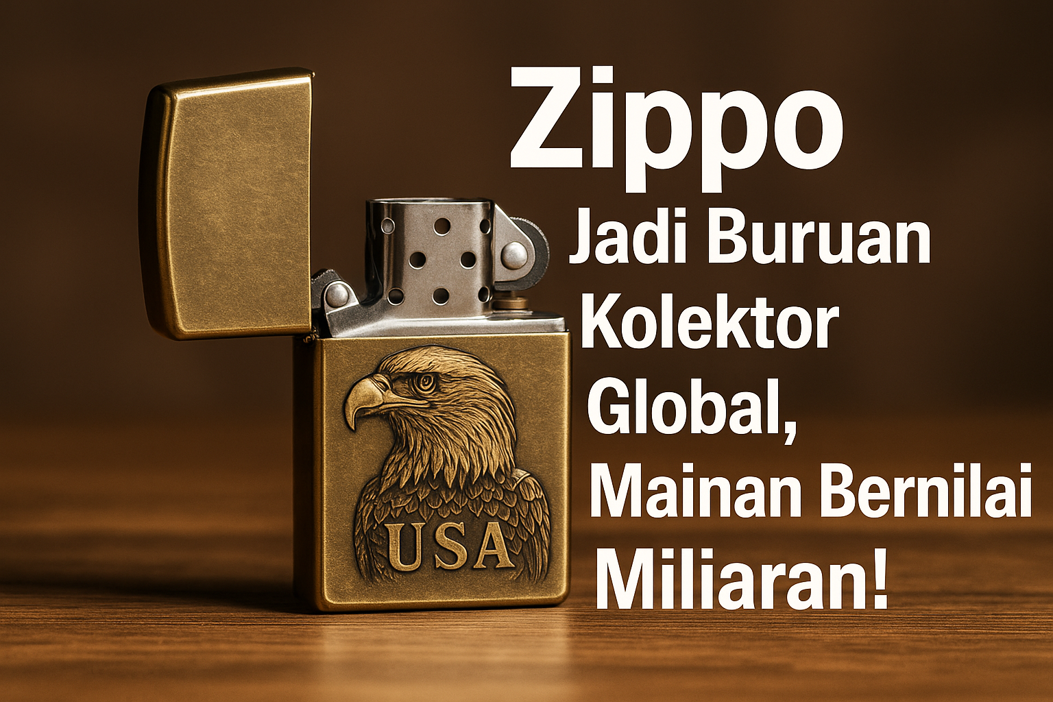Zippo Jadi Incaran Kolektor