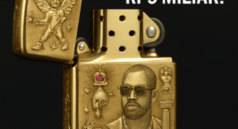 Zippo Kustom Kanye West Laku Rp5 Miliar! Desainnya Bikin Geleng-Geleng!