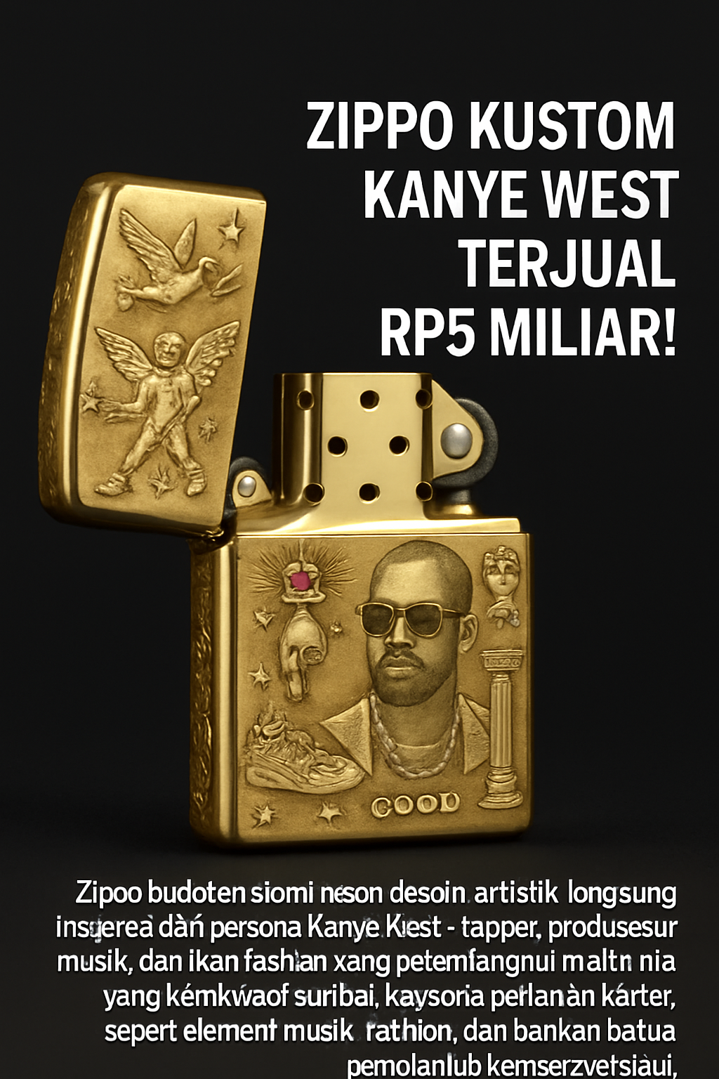 Zippo Kustom Kanye West